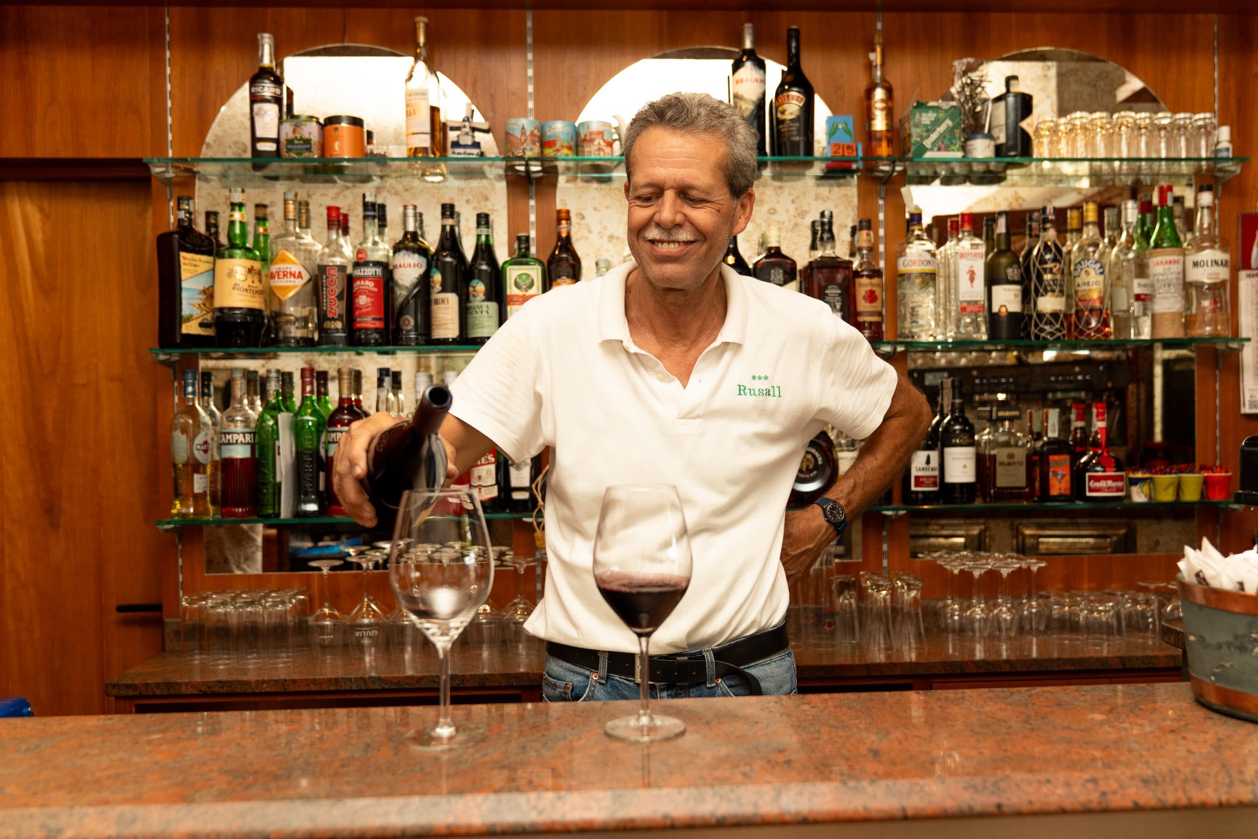 Atmosfera del ristorante Hotel Rusall